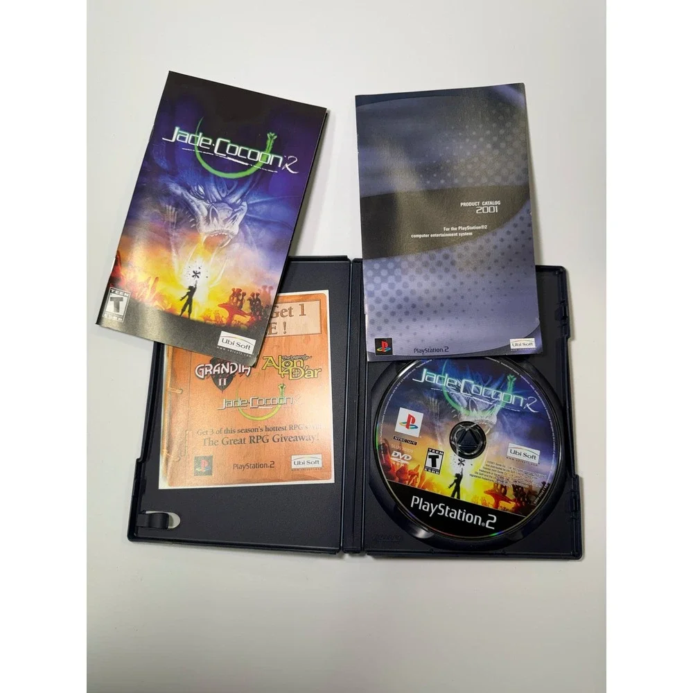 Jade Cocoon 2 Sony PlayStation 2 PS2 RPG Ubisoft Genki NTSC U/C Complete